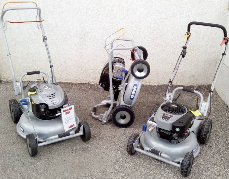 Vente de tondeuse sur Puyricard